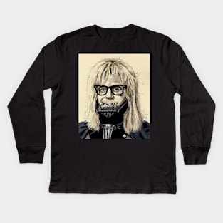 Garth Vader Kids Long Sleeve T-Shirt